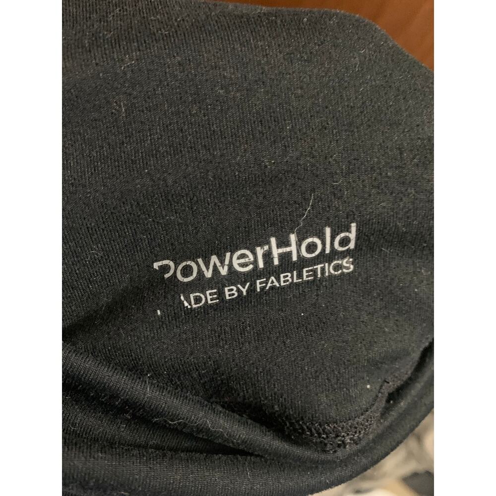 Fabletics PowerHold Black Leggings High Rise Athleisure Workout - Picture 4 of 4